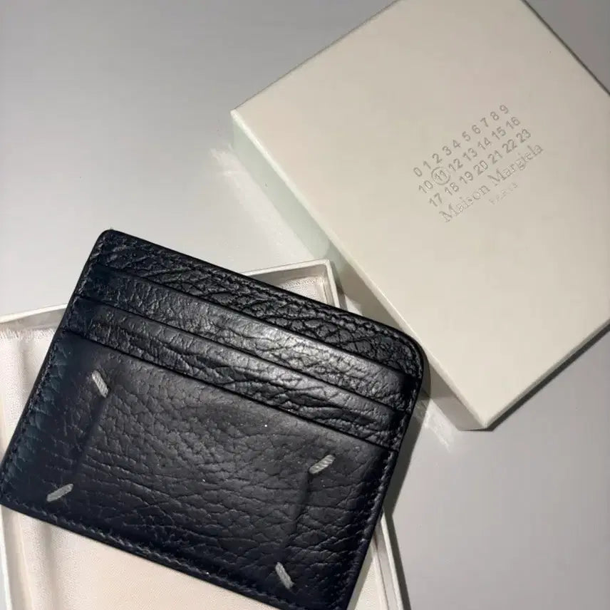 [BUNJANG] Maison Margiela Card Holder Black / 메종 마르지엘라 카드 지갑 블랙