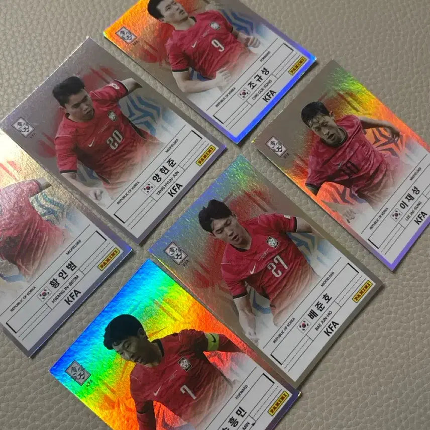 [BUNJANG] 2026 K League Panini Trading Cards (Son Heung-min, Lee Jae-sung, Cho Gue-sung, Hwang In-beom, Bae Jun-ho) / 2026 k리그 파니니 카드  (손흥민, 이재성, 조규성, 황인범, 배준호, 이재성)