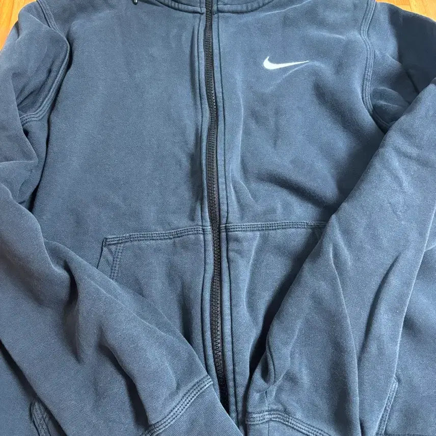 [BUNJANG] Nike Dark Grey Hooded Zip-Up Jacket / 나이키 후드 집업 다크 그레이