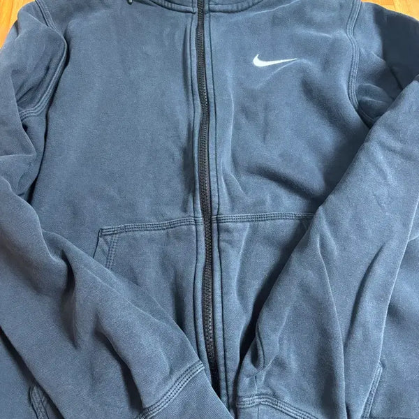 [BUNJANG] Nike Dark Grey Hooded Zip-Up Jacket / 나이키 후드 집업 다크 그레이