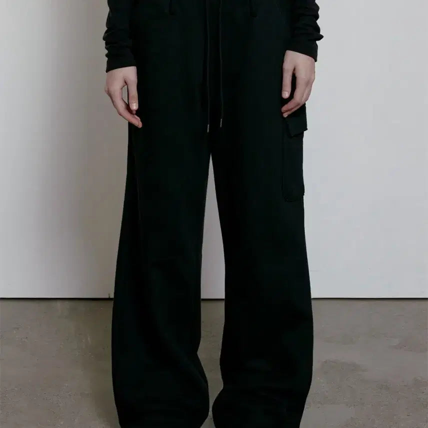 [BUNJANG] Bohemian Seoul Logo Wide Pants M / 택포/보헤미안서울 LOGO WIDE PANTS M