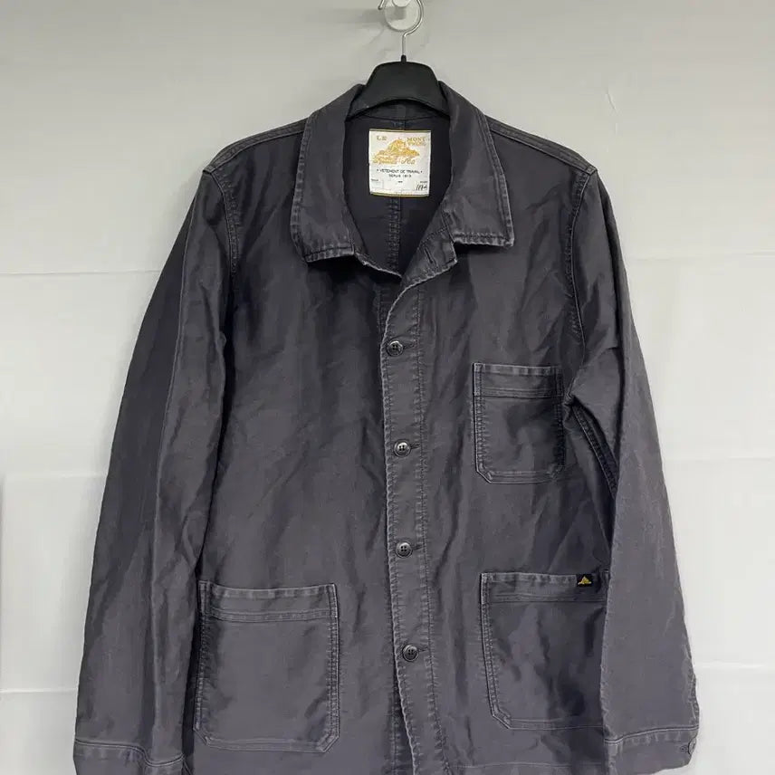 [BUNJANG] Le Mont Saint Michel Work Jacket Grey Size 50 / 르몽생미셸 워크자켓 그레이 50사이즈