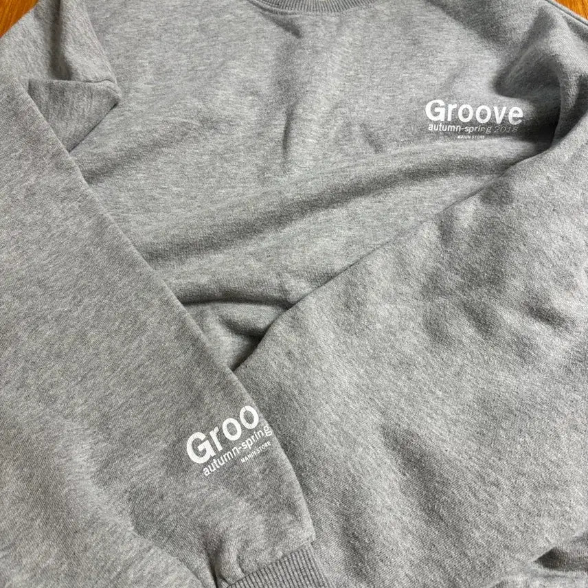 [BUNJANG] Gray Sweatshirt and Pants Set / 맨투맨 바지 회색 셋업