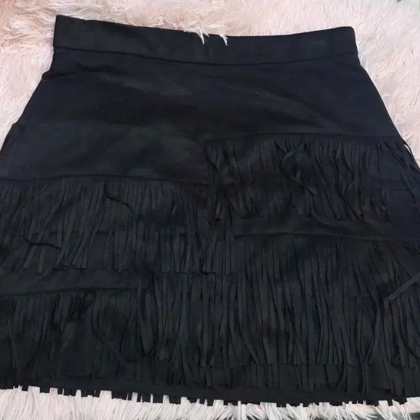 [BUNJANG] Zara Trafalgar Suede Mini Skirt Black / S.26.자라 트라팔룩 스웨이드. 미니스커트. 여