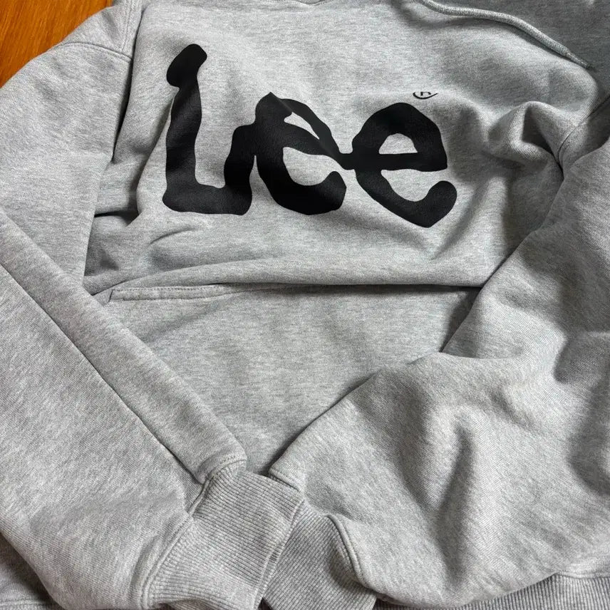 [BUNJANG] LEE Grey Hoodie / 리 후드티 그레이