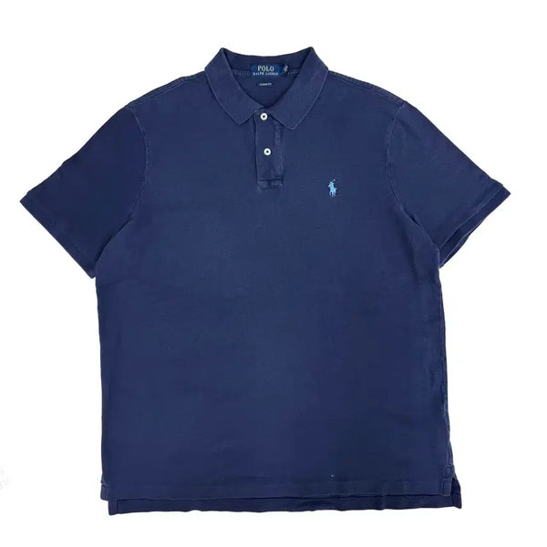 [BUNJANG] Polo Ralph Lauren L Navy Pique Shirt / [L] 폴로 반팔  카라티 피케 셔츠 네이비
