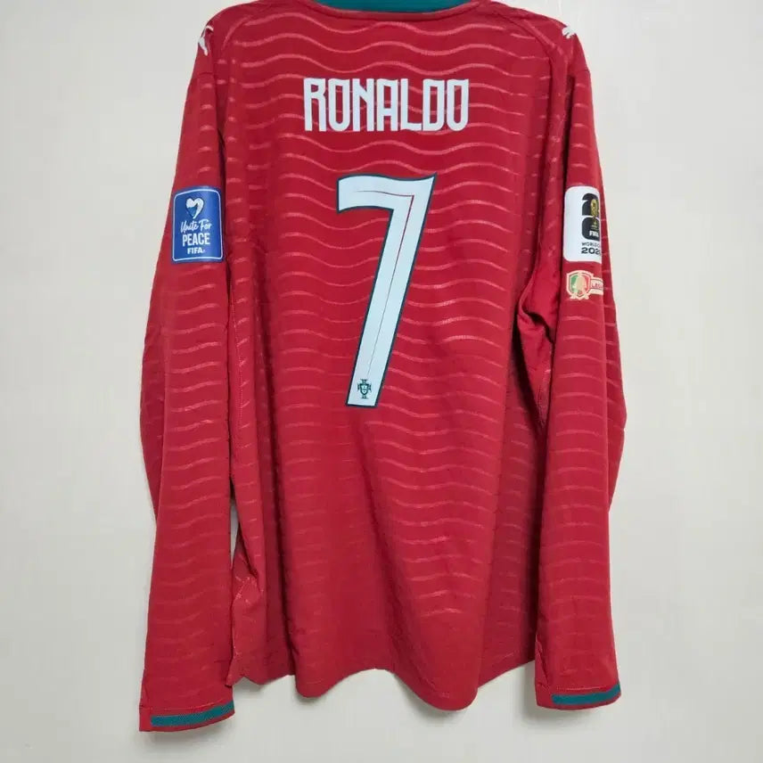 [BUNJANG] Portugal 2026-27 Cristiano Ronaldo Player Issue Long-Sleeve Home Football Jersey / [XL]26-27 포르투갈 지급용 호날두 프로모 홈 긴팔 유니폼