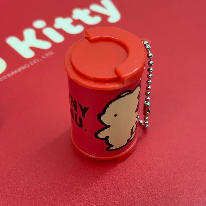 [BUNJANG] San-X U.C.H.U. Star Finny-Mew Coin Cylinder Keychain / 산엑스 유니버스 피니뮤 코인실린더