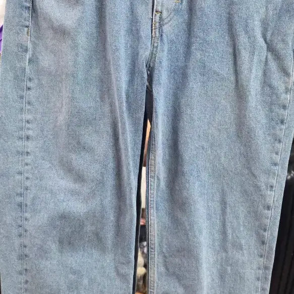 [BUNJANG] ZARA Denim Wide Pants Light Blue / 28.자라 데님 와이드 라이트  블루.  팬츠 길이92cm. 여