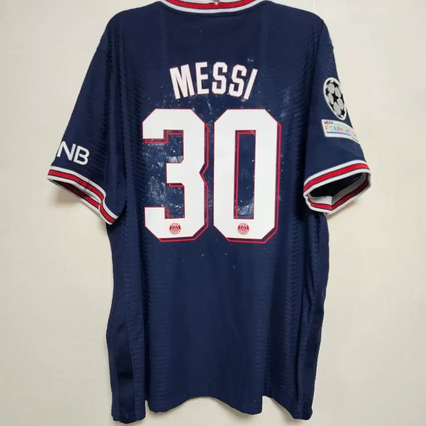 [BUNJANG] Nike Paris Saint-Germain 21-22 Authentic Home Lionel Messi Champions League Jersey 2XL / [2XL]21-22 PSG 어센틱 홈 리오넬 메시 챔스 유니폼