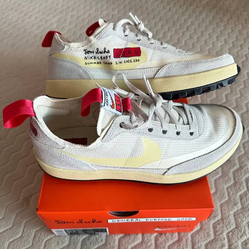 [BUNJANG] Nike x Tom Sachs General Purpose Shoe GPS NRG Grey Yellow / [275] 나이키 톰 삭스 제너럴 퍼포즈 슈 gps 루저 isru 그레이 옐로우