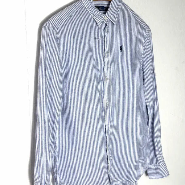 [BUNJANG] Polo Linen Shirt / 폴로 린넨셔츠