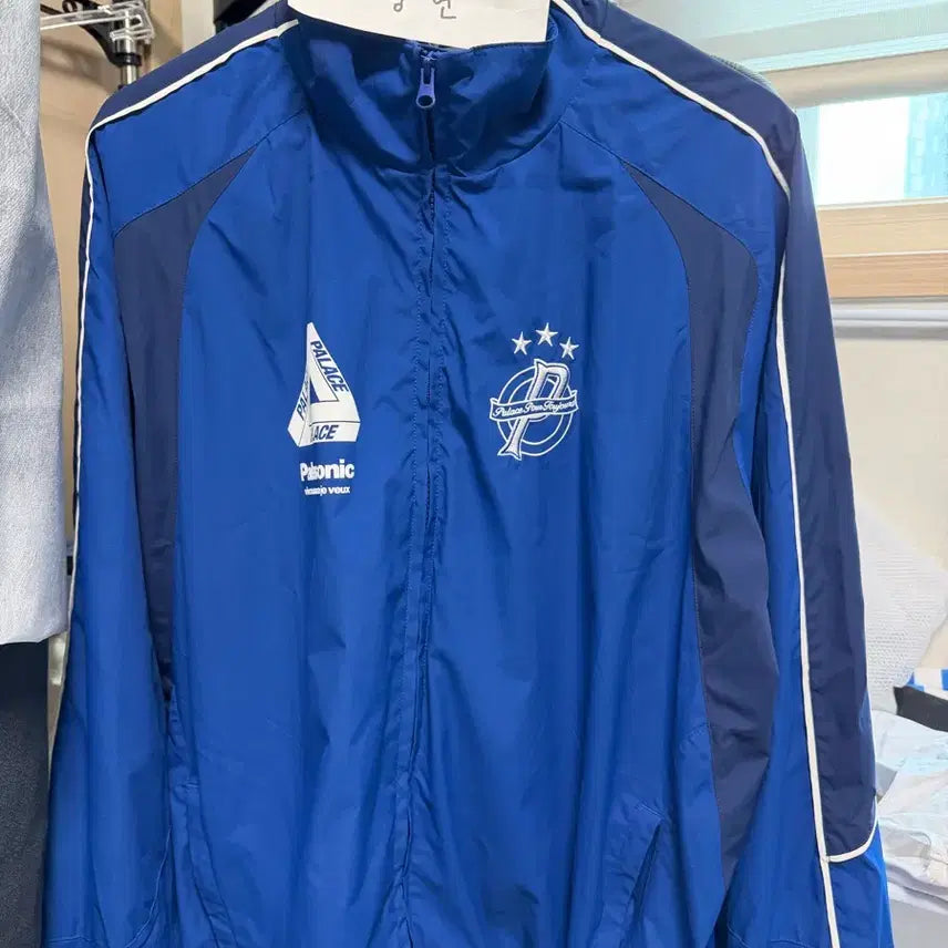 [BUNJANG] Palace Pro Team Jacket / [L] 팔라스 팔레이스 프로팀 자켓블루 베리