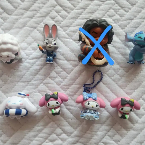 [BUNJANG] Sanrio, Judy, Stitch Figurines Bundle Set / 산리오, 주디, 스티치등 피규어 세트 판매!(일괄)
