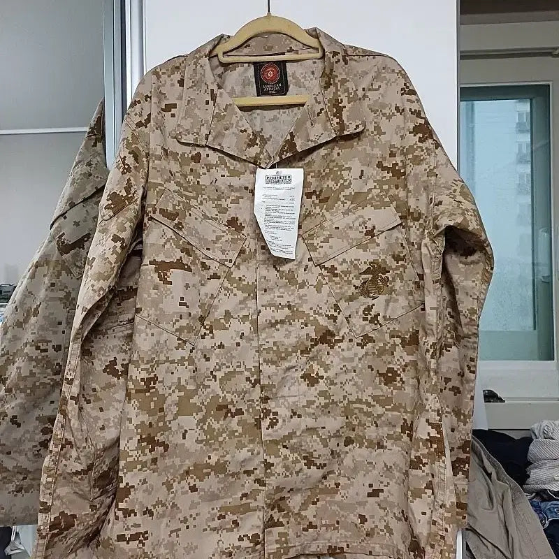 [BUNJANG] USMC "Desert Marpat" Top (XL Regular / 115) / USMC 미해병대 데저트 마펫 상의- 엑스라지 레귤러(115