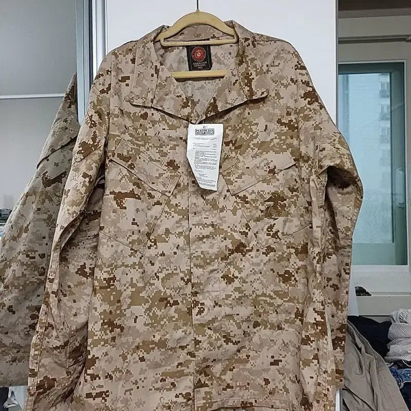 [BUNJANG] USMC "Desert Marpat" Top (XL Regular / 115) / USMC 미해병대 데저트 마펫 상의- 엑스라지 레귤러(115