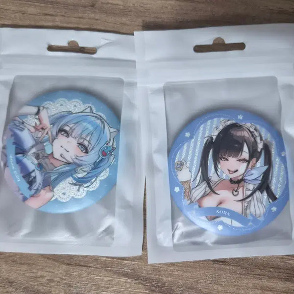 [BUNJANG] Meka Mishifti Sora Can Badge Set / 니케 메카미시프티 소라 캔뱃지 세트 팝니다.