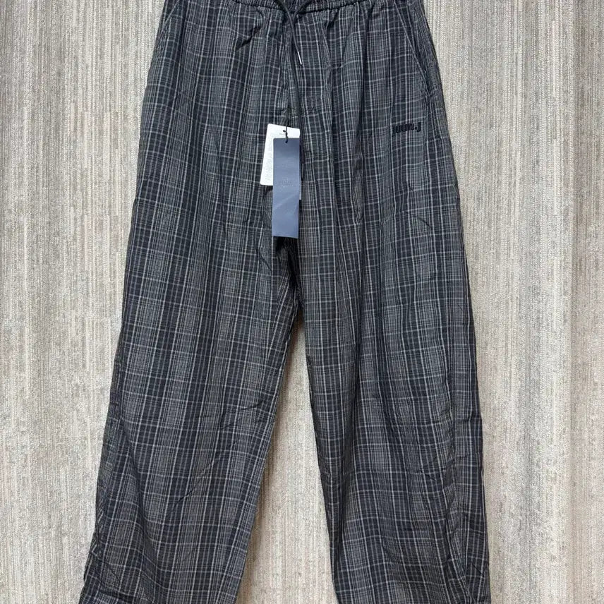 [BUNJANG] Juun.J 26FW Glen Check String Pants / (26FW새상품) 준지 미니 글렌 체크 스트링 팬츠