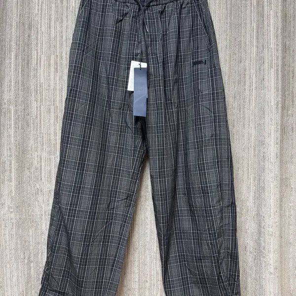 [BUNJANG] Juun.J 26FW Glen Check String Pants / (26FW새상품) 준지 미니 글렌 체크 스트링 팬츠