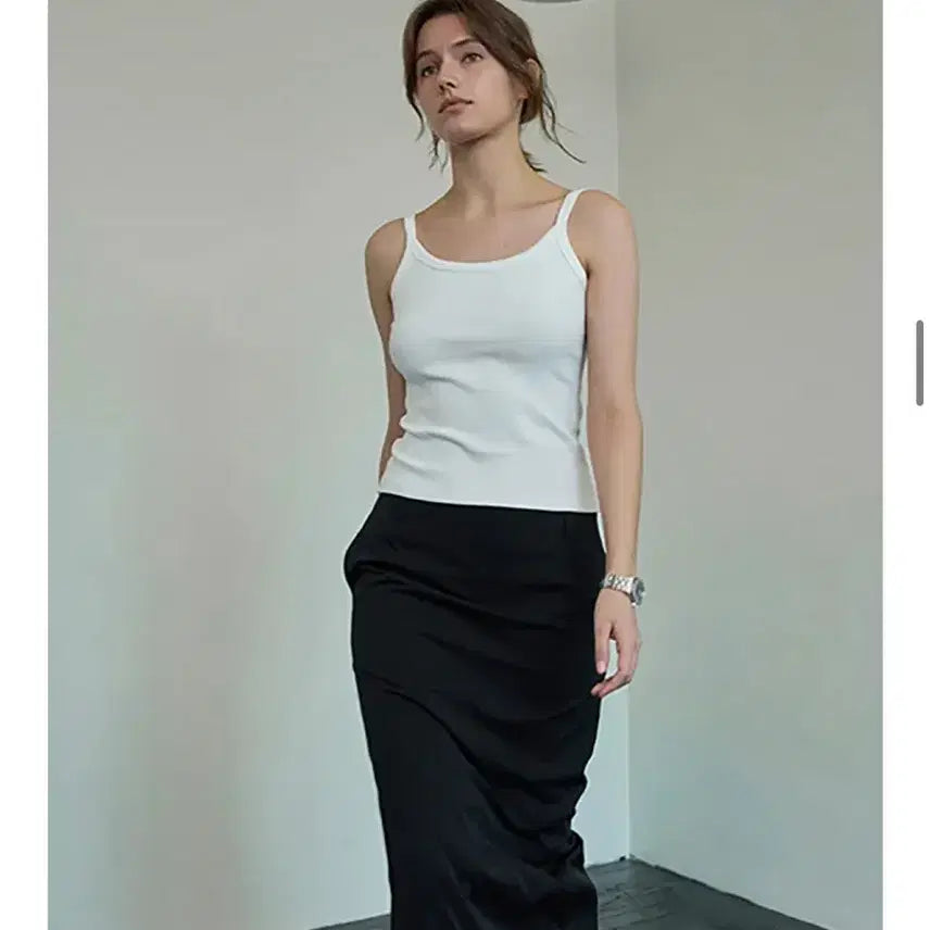 [BUNJANG] CHE Classic Maxi Skirt Black / CHE 체 클래식 맥시 스커트 블랙 M