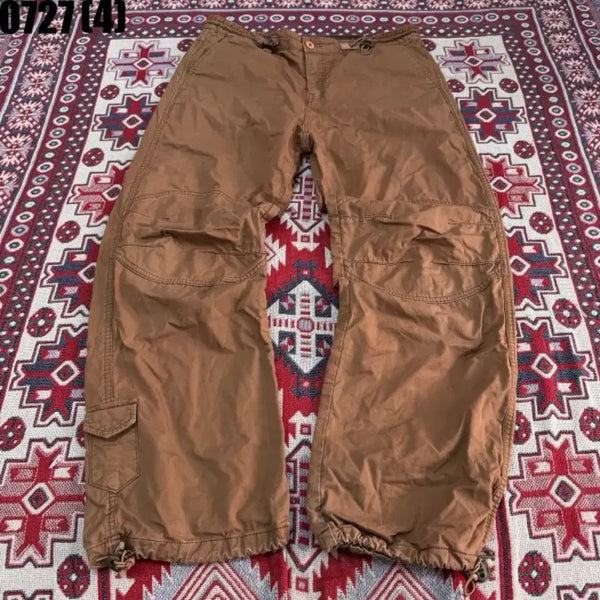 [BUNJANG] Brown Cargo Pants / 카고 바지 브라운