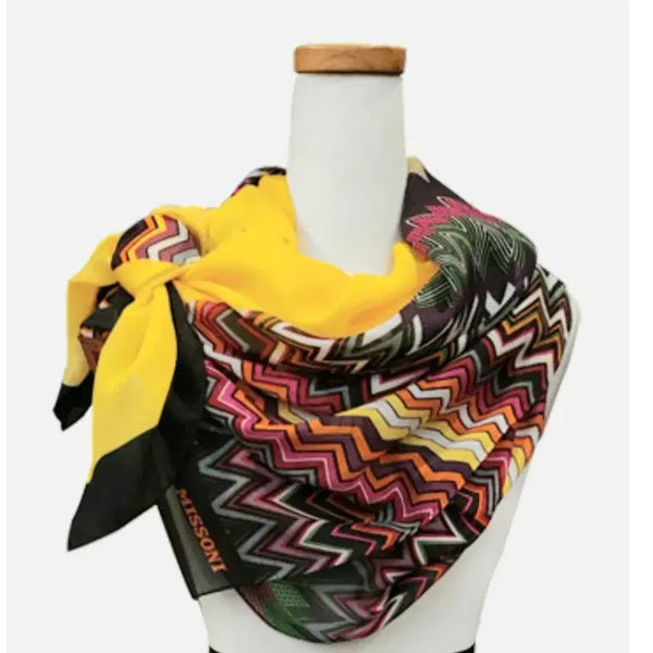 [BUNJANG] Missoni Illuso Silk Scarf / 미쏘니 일루쏘 실크 스카프