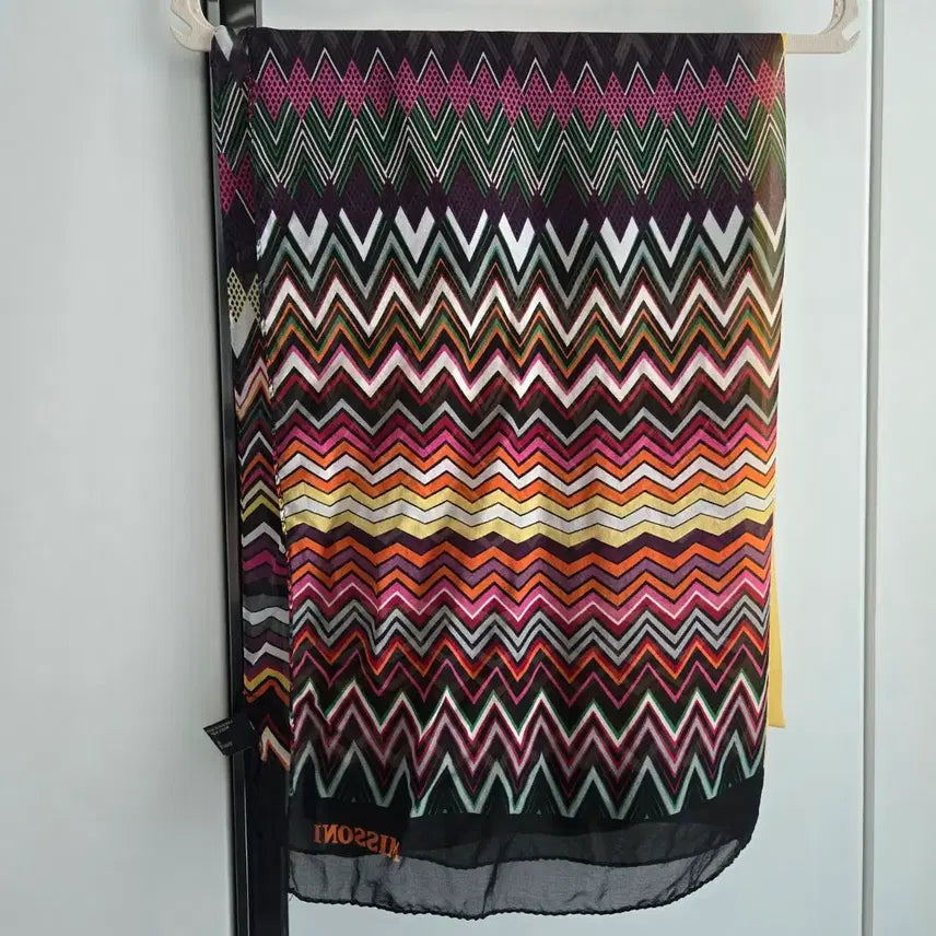 [BUNJANG] Missoni Ilusso Silk Summer Scarf / 미쏘니 일루쏘 실크 여름 스카프