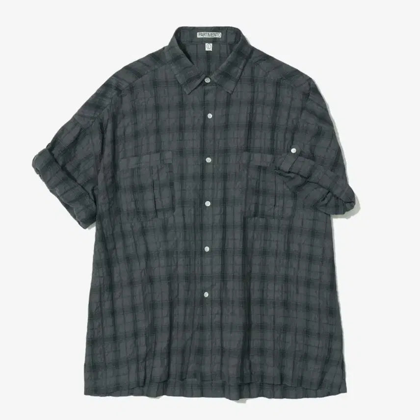 [BUNJANG] Partimento Plaid Short-Sleeve Shirt / 파르티멘토 체크 반팔 셔츠