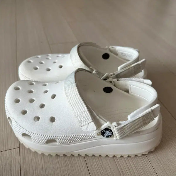 [BUNJANG] Crocs Classic Hiker Clog White / 크록스 클래식 하이커 클로그 화이트240