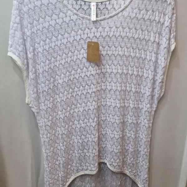 [BUNJANG] Punggi In-gyeon Lace Pattern Loose Fit Top / 풍기인견 레이스 패턴 루즈핏 탑