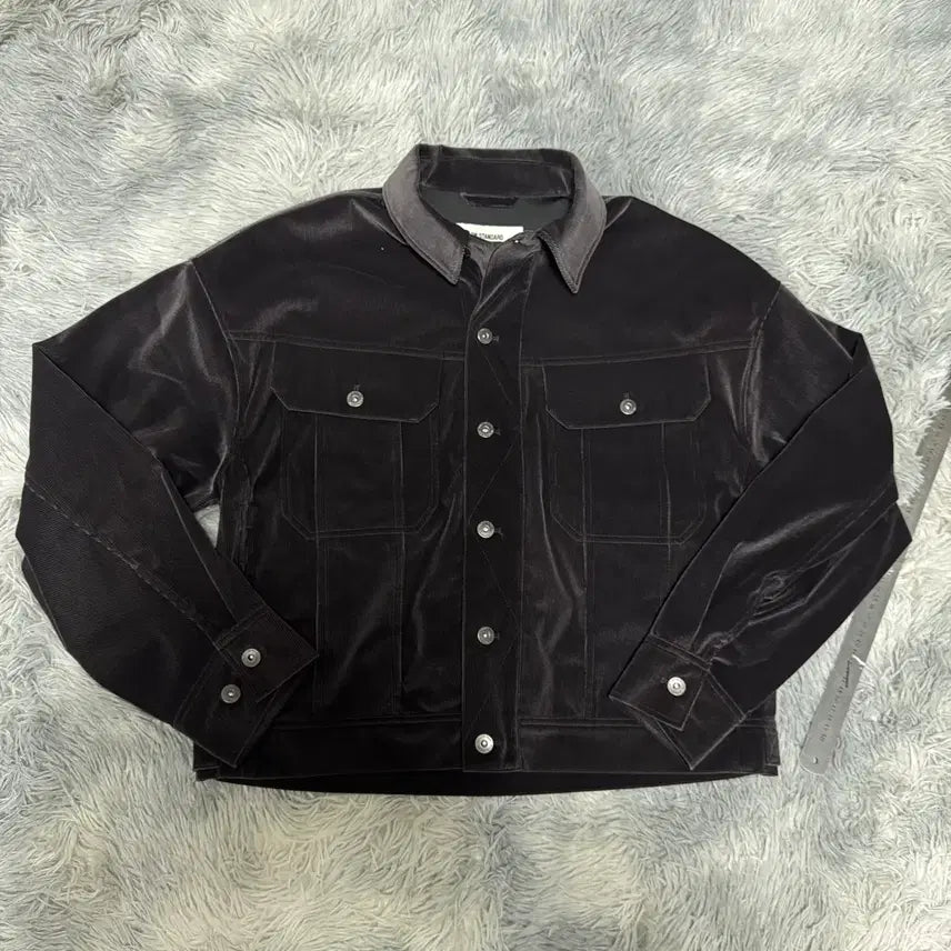 [BUNJANG] Beslow Standard Corduroy Washed Jacket Charcoal M / 비슬로우 스탠다드 코듀로이 워시드  자켓 M사이즈 차콜 색상