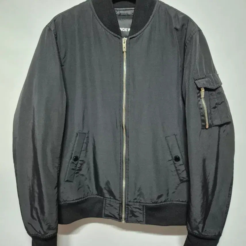 [BUNJANG] AND'DU Blouson Jacket Black / 앤듀 블루종 자켓 블랙