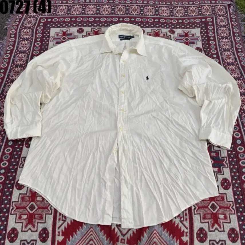 [BUNJANG] Polo Ralph Lauren White Shirt / 폴로 랄프로렌 흰색 셔츠