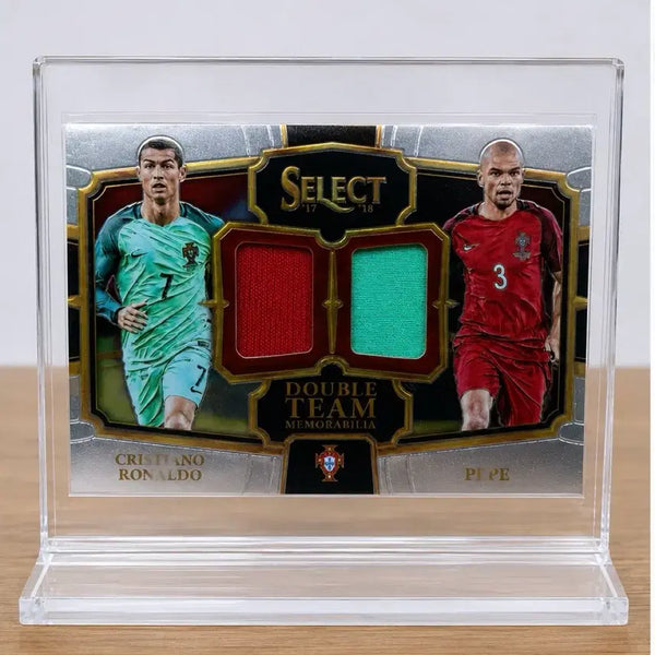[BUNJANG] Panini Cristiano Ronaldo & Pepe Dual Match-Worn Jersey Patch Soccer Card / 파니니 호날두 & 페페 듀얼 (실착)유니폼 패치 축구 카드