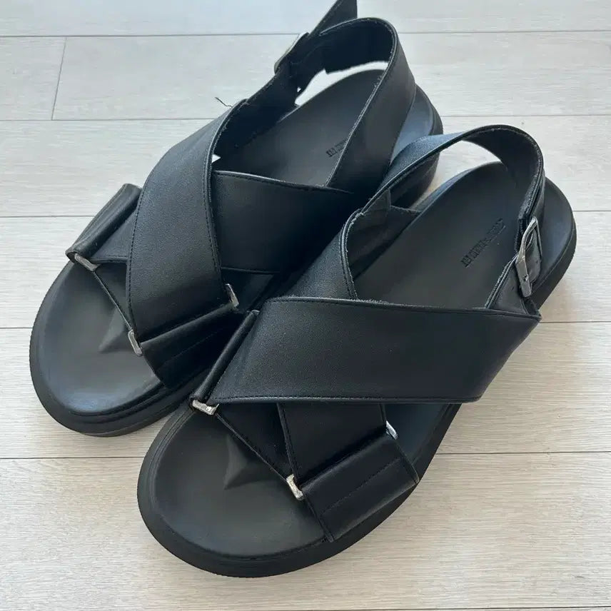 [BUNJANG] Drawfit x Sixfit Collaboration Platform Sandals (Size 270) / 드로우핏x식스핏 샌들 270 (상태최상)