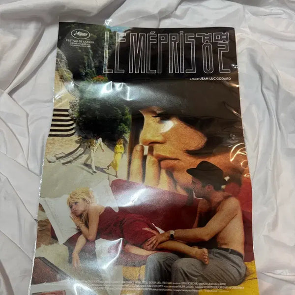 [BUNJANG] Jean-Luc Godard Film 'Contempt' Original Poster / 영화 경멸 포스터 장뤽고다르