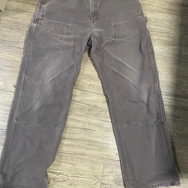 [BUNJANG] Carhartt Double Knee Work Pants Dark Brown / 칼하트 더블니 워크 팬츠 다크브리운 dkb