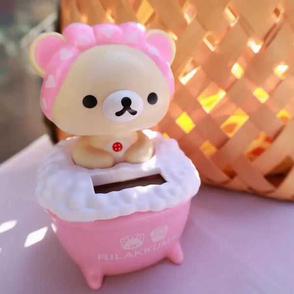 [BUNJANG] Classic Korilakkuma Nohomhon Solar Powered Figure / 고전 코리락쿠마 노호혼 태양열 피규어