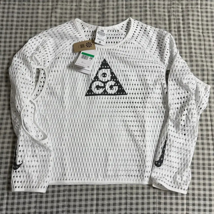 [BUNJANG] Nike ACG Airflow Long Sleeve T-Shirt White XL / (XL) 나이키 ACG 에어플로 긴팔티 화이트