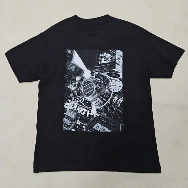 [BUNJANG] Casio 50th Anniversary Limited Edition Black T-Shirt / 카시오 50th 한정판 블랙 반팔티 급처