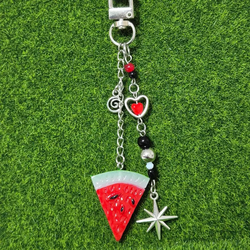 [BUNJANG] Fruit Series Watermelon Charm / 과일시리즈 수박키링
