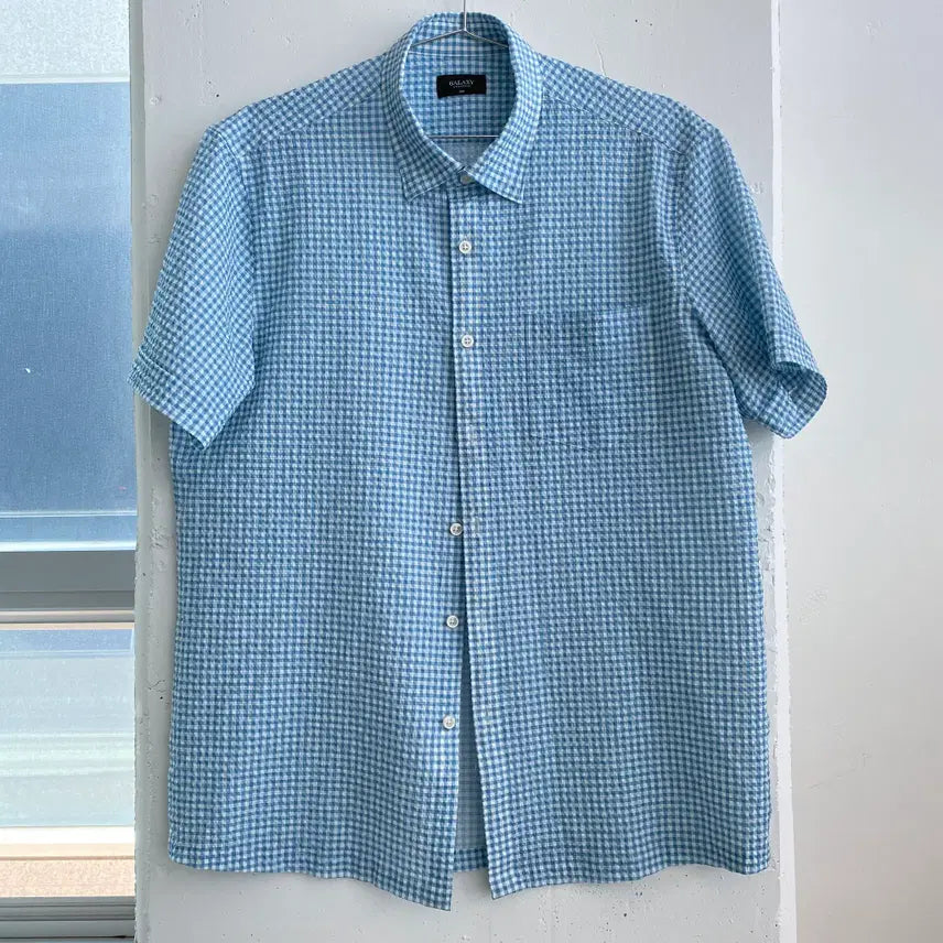 [BUNJANG] Galaxy Short Sleeve Shirt / (L) 갤럭시 반팔 셔츠