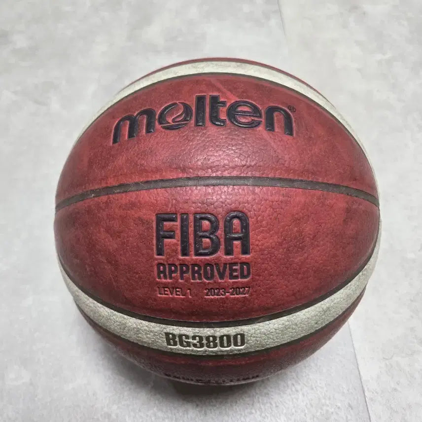 [BUNJANG] Molten BG3800 Basketball Size 7 / 몰텐 BG3800 7호 농구공 싸게 처리 (펌프 포함)