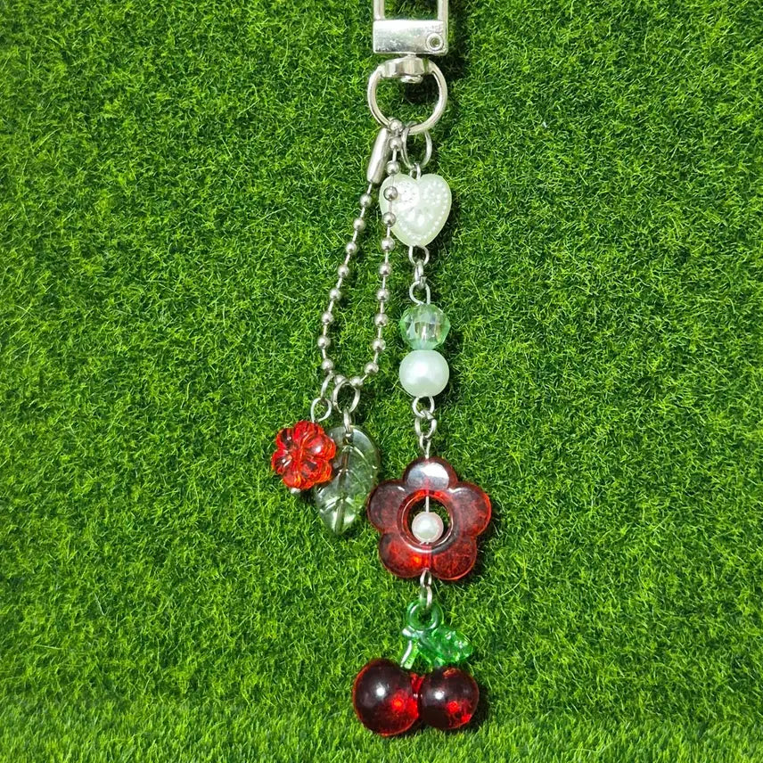 [BUNJANG] Fruit Series Cherry Charm / 과일시리즈 체리키링