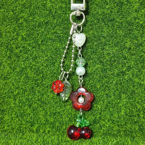 [BUNJANG] Fruit Series Cherry Charm / 과일시리즈 체리키링