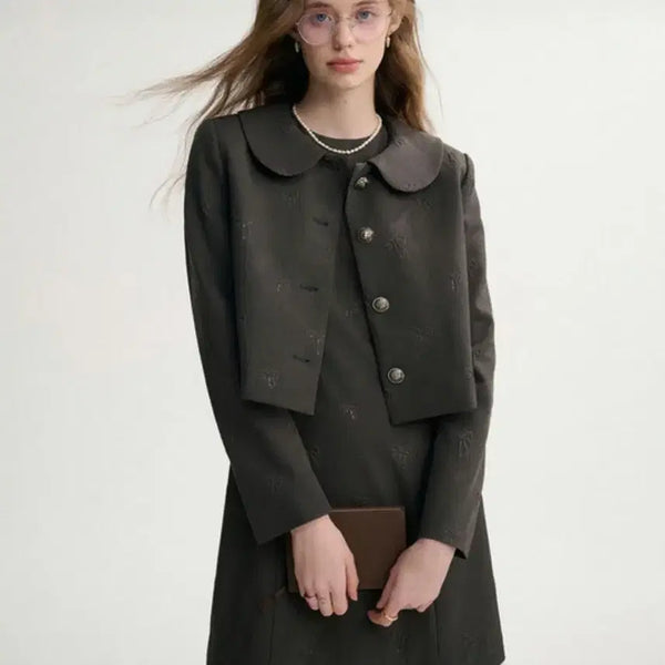 [BUNJANG] Sinsden Ribbon Jacket / 신스덴 리본 자켓