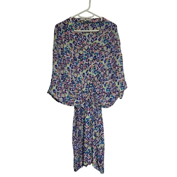 [BUNJANG] Maje Floral V-Neck Long Dress / 마쥬(MAJE) 플로랄 브이넥 롱 원피스 (1)
