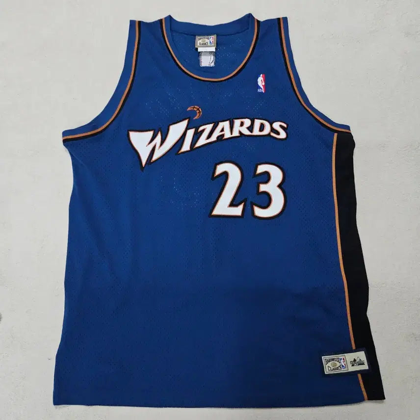 [BUNJANG] Majestic Washington Wizards 23 Jordan Embroidered Jersey 2XL / 마제스틱 NBA 워싱턴 위저드 23 조던 자수 져지 급처