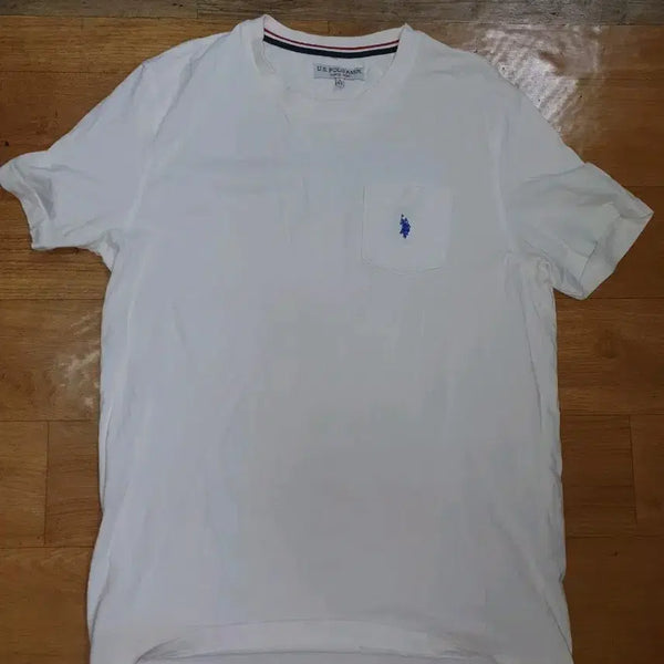 [BUNJANG] U.S. Polo Assn. Authentic One-Pocket T-Shirt White (Size L / KR 100) / [정품/L] 유에스폴로 원포켓 반팔 티셔츠 화이트 (100 사이즈)