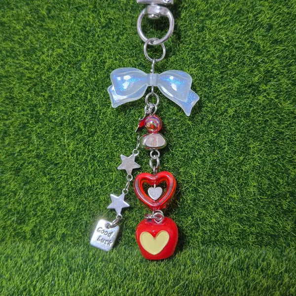 [BUNJANG] Fruit Series Apple Keychain / 과일시리즈 사과키링